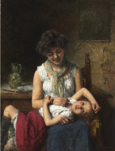 Launisches Mädchen von Alexei Harlamov